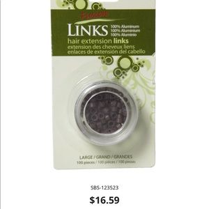 Fusion Links for hair extensions in brown